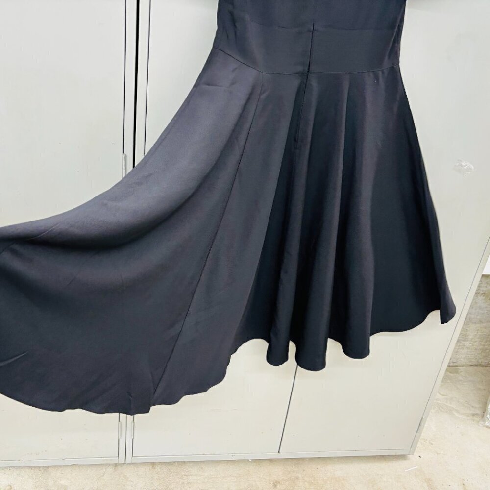 Hell Bunny Vixen SZ Lg Swing Dress Keyhole Fairy Whimsigoth Festival Holiday - Picture 2 of 11